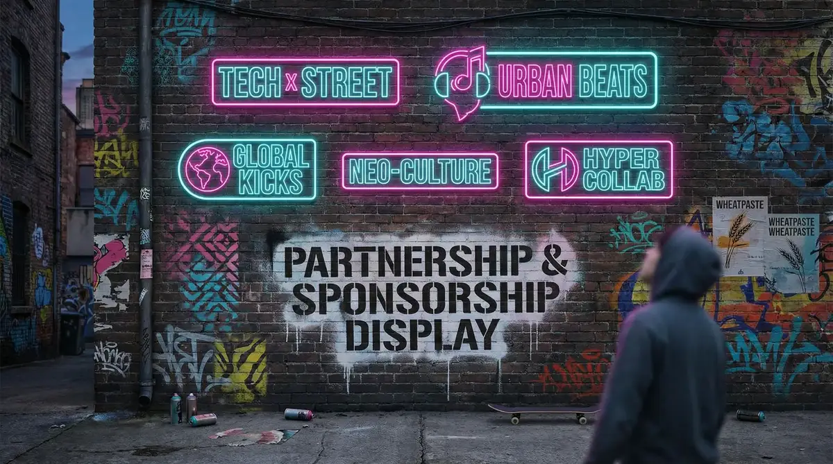 小野麻里亚 - 品牌涂鸦合作墙